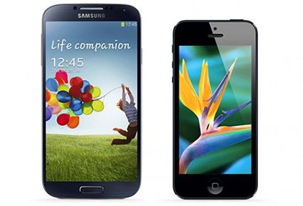 أبل تراهن على آيفون 5S لإنهاء سيطرة غالاكسي S4